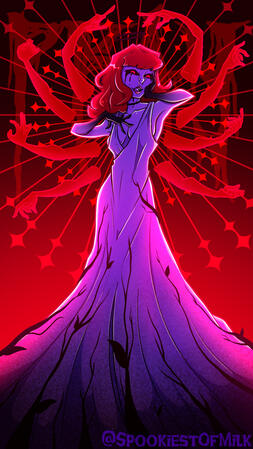 An art piece based off the song Pray by Vana.
