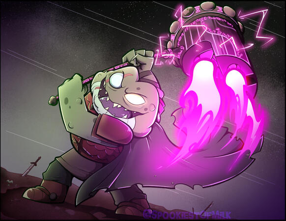 Captain Grime A fanwork of Captian Grime from the popular animated series Amphibia.